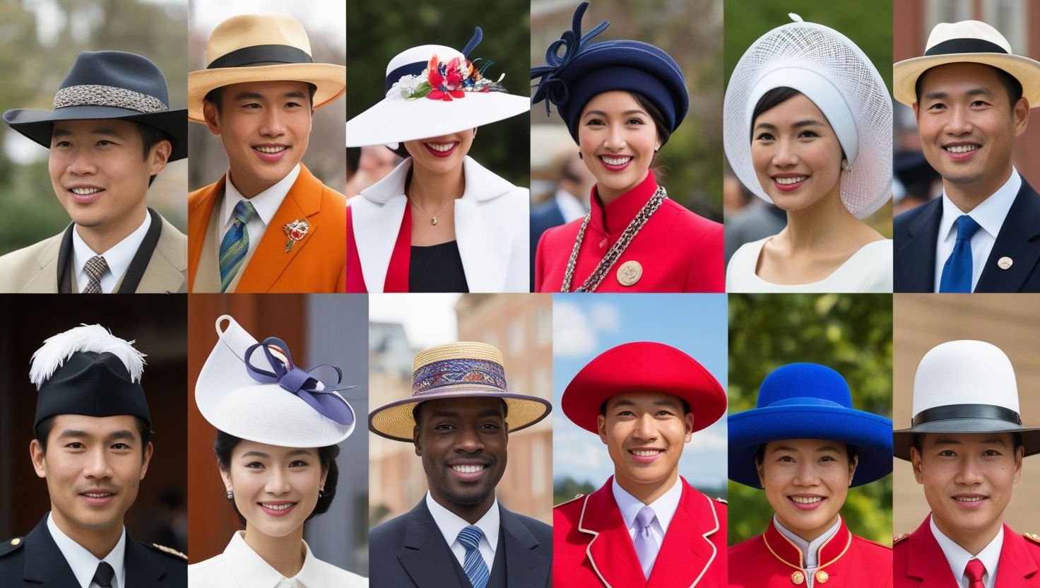 Different Kinds of Hats